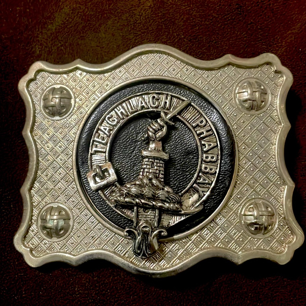 Pewter Kilt buckle